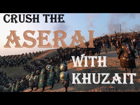 Bannerlord Tactics: Custom Battles, Volume XVI: Crush the Aserai/Battania with Khuzait