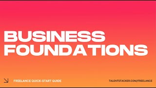 Business Structures | Freelance Quick Start Guide