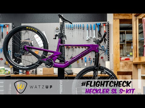 Santa Cruz Heckler SL S-Kit I Flightcheck Fazua Ride 60 Iserlohn I Gloss Magenta #watzup #santacruz