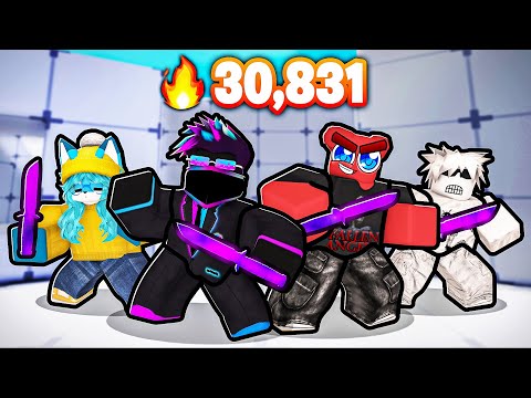 I Played with THE #1 KNIFE SQUAD in Roblox Rivals!