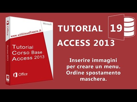 Access Corso Base: Agenda Telefonica - Immagine per menu - Tutorial 19