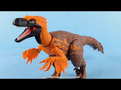 Jurassic World Rebirth WILD ROAR UTAHRAPTOR Video Review