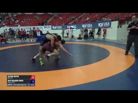 66 Con 8 #1 - Alston Nutter (NMU-OTS) vs. Jose Orlando Rubio (Sunnyside WC)