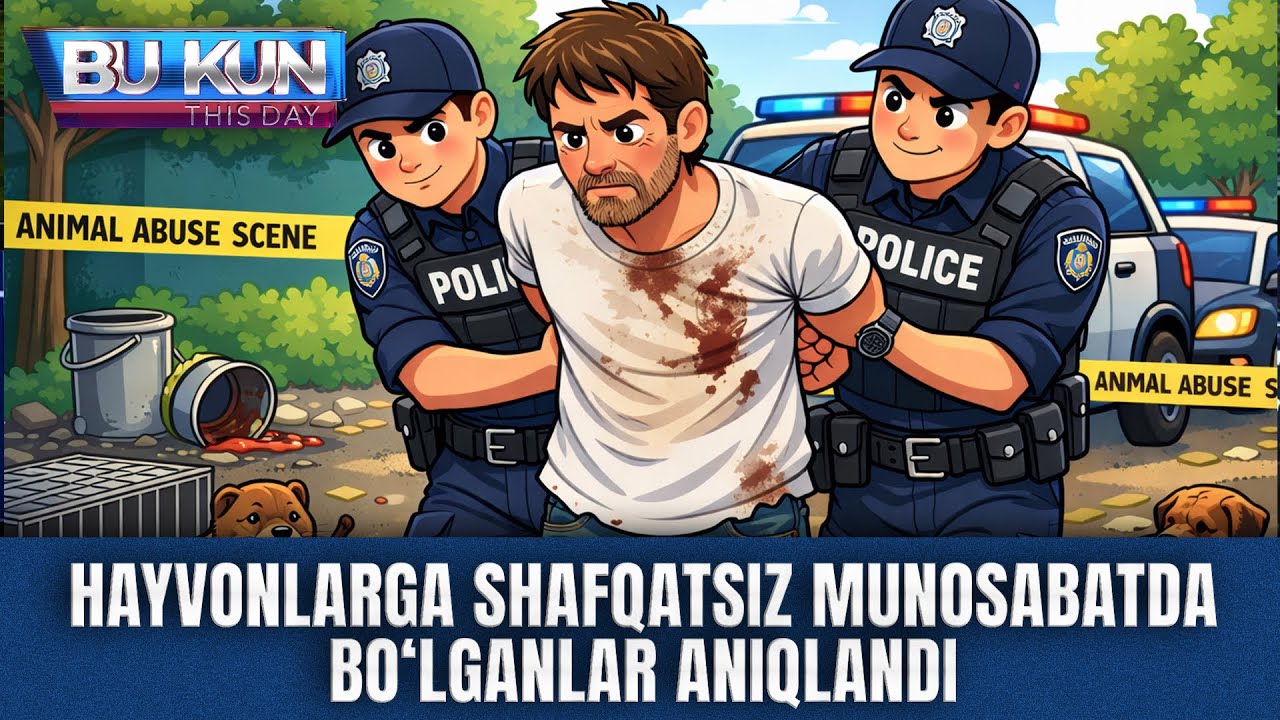 BU KUN - HAYVONLARGA SHAFQATSIZ MUNOSABATDA BO‘LGANLAR ANIQLANDI