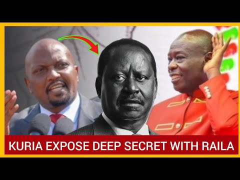 "They Will Cry" Moses Kuria Expose Deep Secrets With Raila Warning ODM Rebels