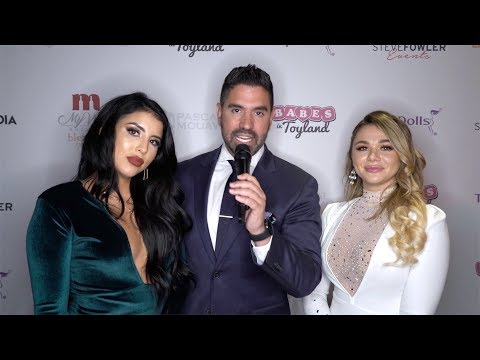 Ella Nice and Tahlia Paris Interview 2019 Babes in Toyland LA Toy Drive Red Carpet