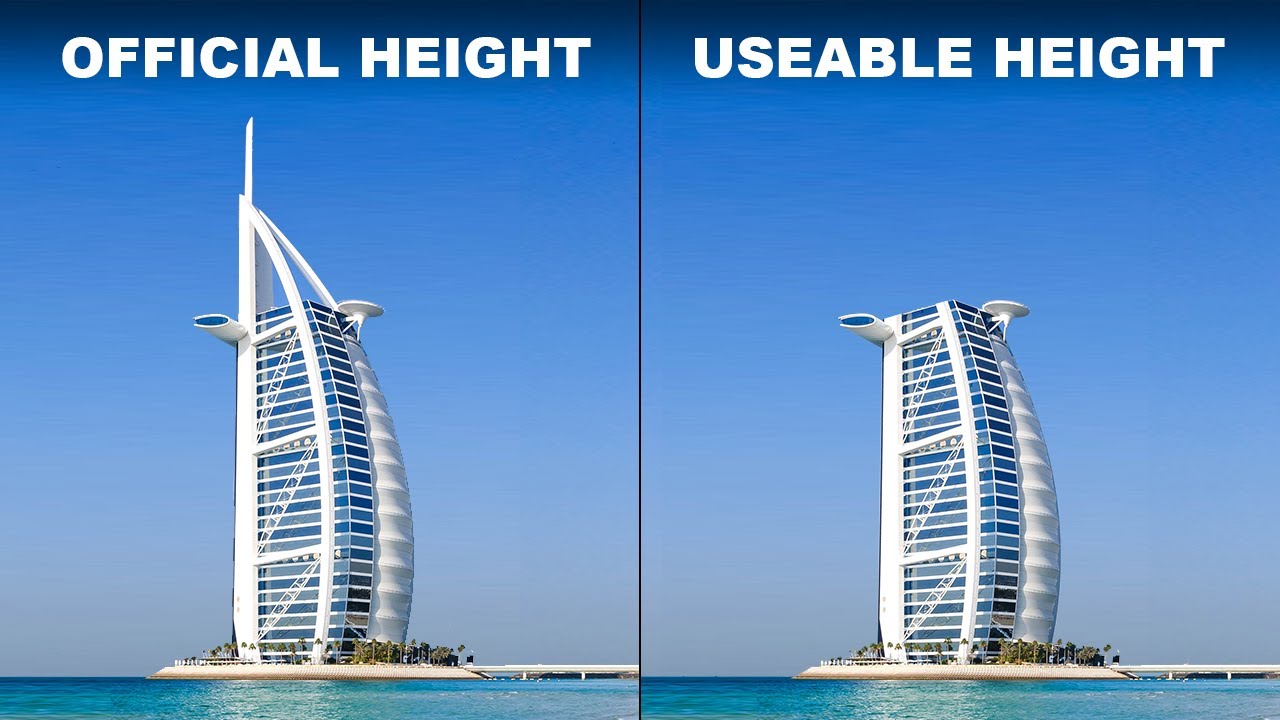 The World's Tallest Buildings Are Shorter Than You Think