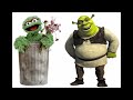 Oscar The Grouch Meets Shrek
