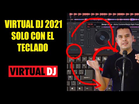 Clase para DJ en Casa | virtual dj 2021 SOLO CON EL TECLADO 🎹 [SIN CONTROLADOR]