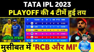 IPL 2023 Playoffs - These 4 Teams Will Qualify to Playoffs | IPL 2023 Playoff Teams | IPL Playoffs