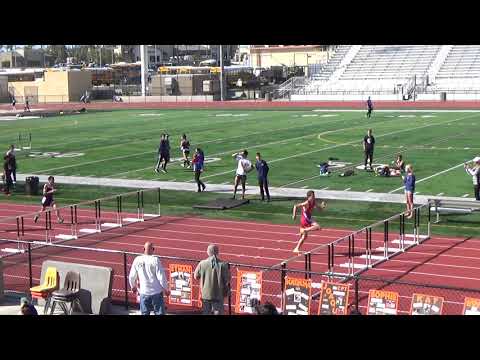 FSB 110m Hurdles at Huntington Beach on 3-13-19