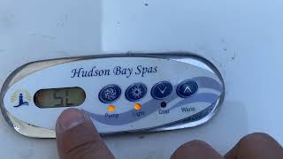 Hudson Bay Spas Hot-Tub Mode (SL (Sleep), EC (Economy), SE (Standard)