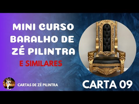 Mini Curso Baralho de Zé Pilintra Carta 9 - Para ser Rainha, tem que saber governar.
