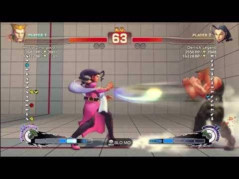 mr up 2 no good (Guile) vs derrick legend (Rose)