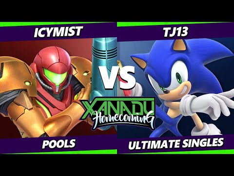 Xanadu Homecoming - IcyMist (Samus) Vs. TJ13 (Sonic, Palutena) Smash Ultimate - SSBU