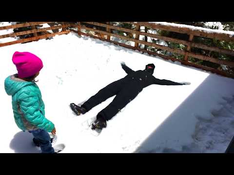 Learn English Colors Rainbow Snow Angel