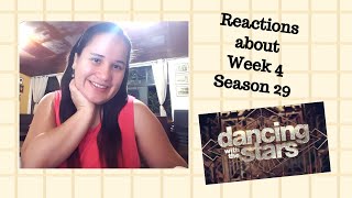 Reactions about DWTS - Season 29 - Week 4