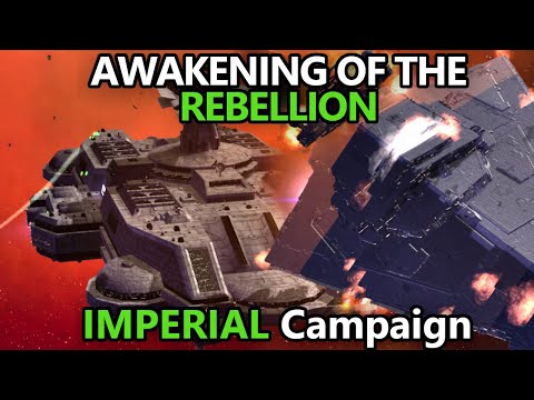 [Corvette DESTRUCTION!] Star Wars Empire at War: Awakening of the Rebellion Mod - Empire Ep17