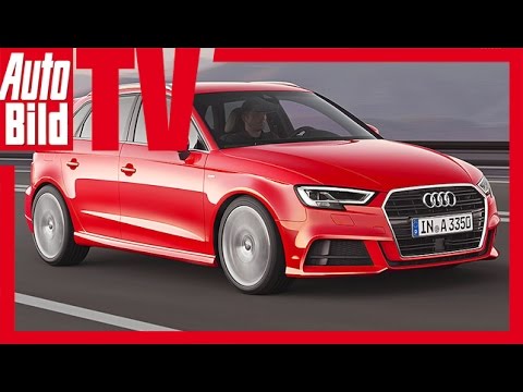 Audi A3 Facelift (2016) - Erste Sitzprobe im A3
