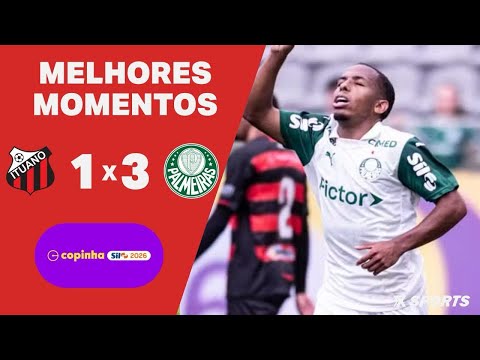 MELHORES MOMENTOS ITUANO 1X3  PALMEIRAS