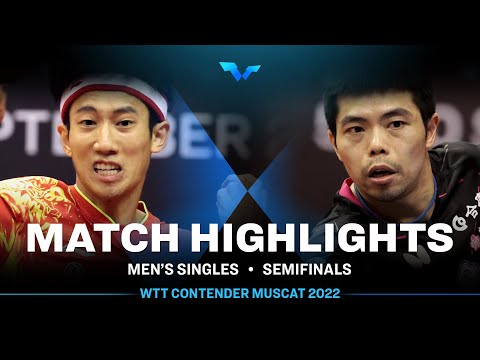 Liang Yanning vs Chuang Chih-Yuan | MS | WTT Contender Muscat 2022 (SF)