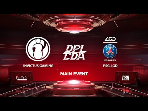 Invictus Gaming vs PSG.LGD, DPL-CDA Professional League Season 1, bo3, game 1 [Lex & 4ce]