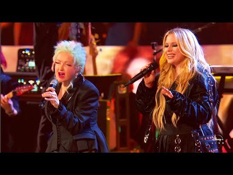 Avril Lavigne & Cyndi Lauper - Girls Just Want To Have Fun LIVE | 2025 Rock & Roll Hall of Fame