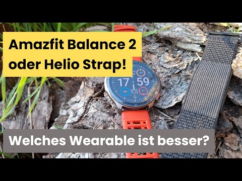 Amazfit Balance 2 versus Helio Strap – which wearable is better?