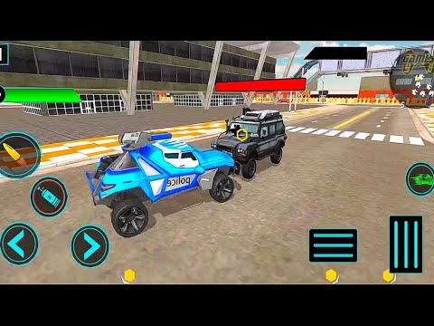 Elephant Car Robot Transform: Robot Truck Airplane Transportation Game #4 - Android Gameplay