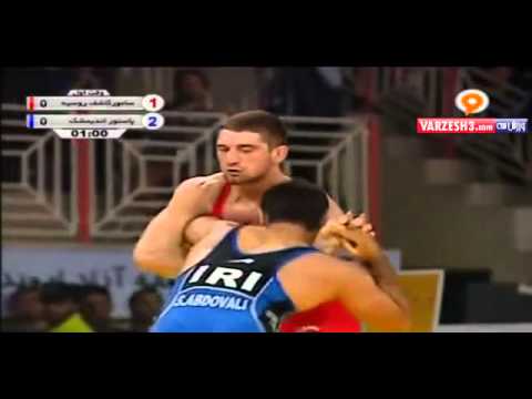 75kg: Abdevali (IRN) - Iskakof (RUS) World League Wrestling (Greco-Roman 2014)