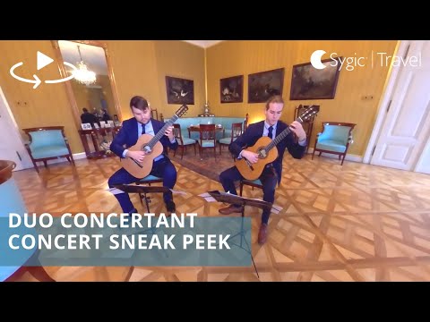360° Classical Music Guitar Concert - Duo Concertant: Sneak Peek in 8K