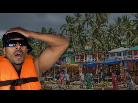 I SPENT 24 HOURS AT THE BEACH IN INDIA!!?