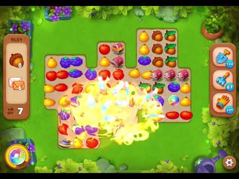 GardenScapes Level 9684 no boosters