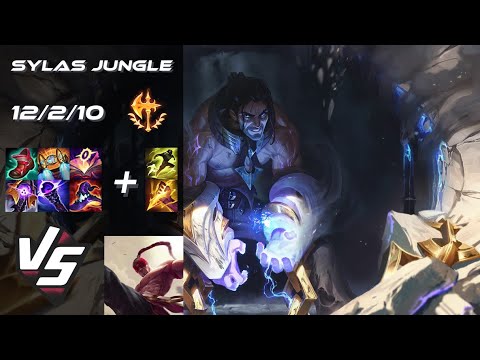 JUNGLE Sylas vs Lee Sin - EU Grandmaster Patch 25.21