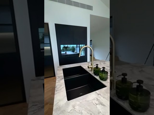 Cuisine 81 x 49 Double Inset / Undermount Fine Fireclay Matte Black Sink