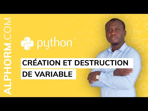 Data science avec Python Types de variables et opérations | Création et destruction de variable