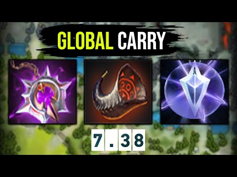 Global Late Game Carry Minotaur Horn Spectre 100% Overwhelm the Map Dota 2