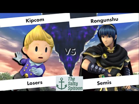 Kipcom (Lucas) vs Rongunshu (Marth) - Loser's Semifinal - Salty Spitoon - Project+