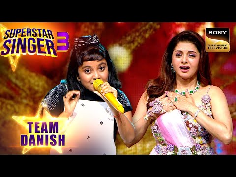 Devanasriya के 'Dil Deewana' पर Bhagyashree Ji ने किया Dance | Superstar Singer 3 | Team Danish