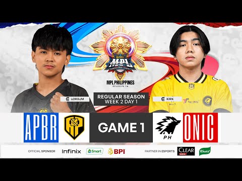 MPL PH S16 - W2D1 - APBR VS ONIC GAME 1