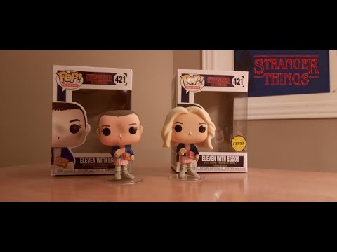 Eleven with Eggos CHASE EDITION and normal Funko POP! unboxing!