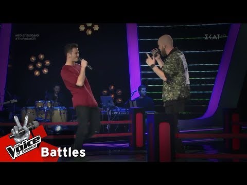 Nearchos Evangelos vs Panagiotis Omega - After you have 5th Battle | The Voice of Greece