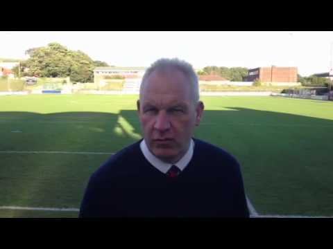 Garry Wilson on the draw v Met Police