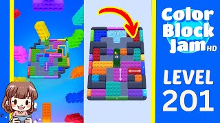 Solusi Level 201 Color Block Jam
