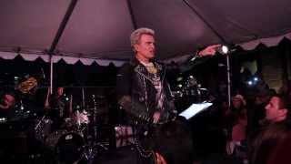 Billy Idol Sex Pistols Steve Jones Live Sid Viciouse tribute Stooges &quot; I want to be your dog&quot;