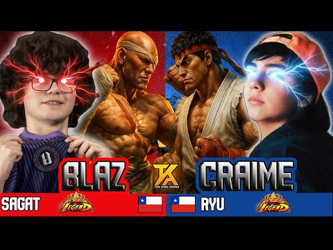 🔥 SF6 ▰ BLAZ (Sagat) vs CRAIME (Ryu) ▰ Street Fighter 6 🔥