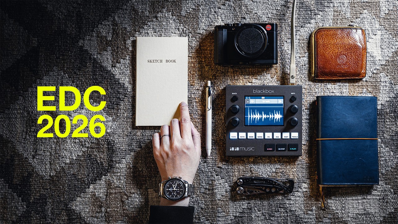 僕のカバンの中身2026｜道具にまつわる物語【EDC】