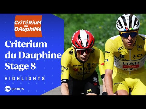 DOMINANT DISPLAY! 🤩 | 2025 Criterium du Dauphine Stage 8 Race Highlights | TNT Sports Cycling