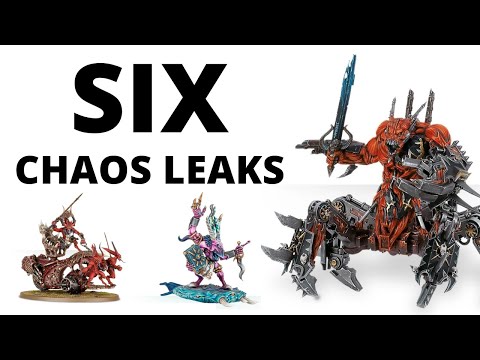 SIX Chaos Daemons Codex Leaks: Soul Grinders, Psychic, Heralds + MORE