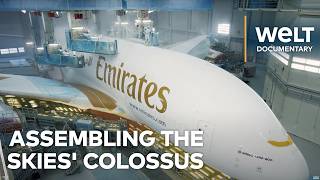 CRAFTING THE SKIES: Airbus A380's Journey from Factory to Flight